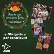 Prestação de contas – campanha “Fim de ano com mesa farta para as famílias das crianças da AMR”