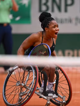 Vitória Miranda em Roland Garros