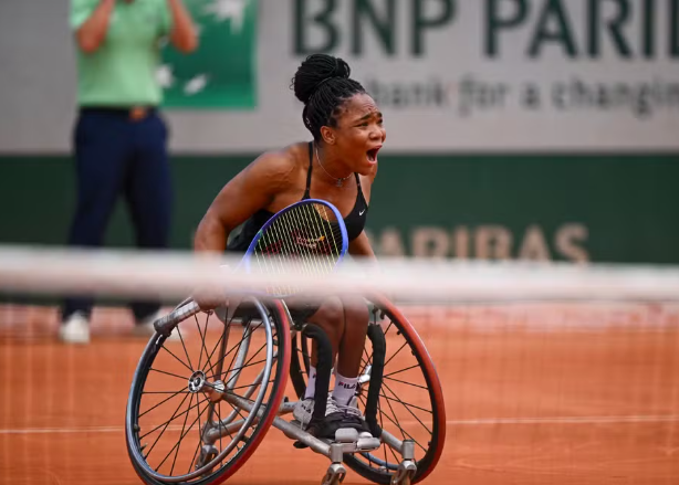 Vitória Miranda em Roland Garros